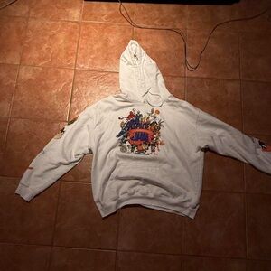 White Space Jam Men's Hoodie